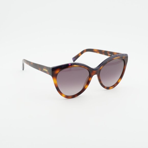 Missoni MIS 0088/S 0AY0 3X Sunglasses Havana Cat Eye Frame, Pink Lenses